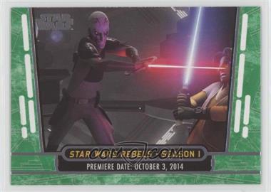 2017 Topps Star Wars 40th Anniversary - [Base] - Green #16 - Star Wars Rebels - Season 1