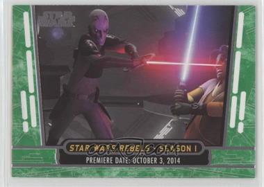 2017 Topps Star Wars 40th Anniversary - [Base] - Green #16 - Star Wars Rebels - Season 1