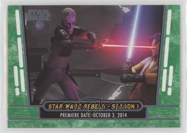 2017 Topps Star Wars 40th Anniversary - [Base] - Green #16 - Star Wars Rebels - Season 1