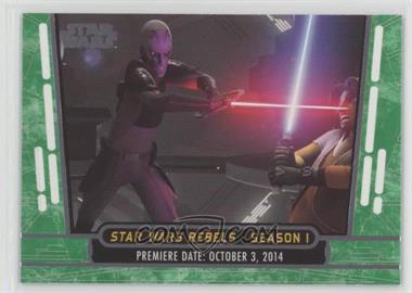 2017 Topps Star Wars 40th Anniversary - [Base] - Green #16 - Star Wars Rebels - Season 1