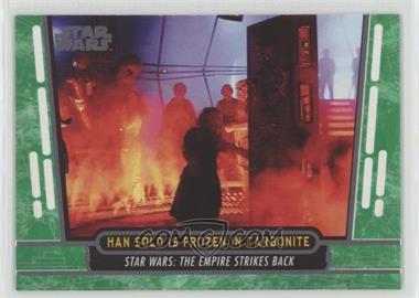 2017 Topps Star Wars 40th Anniversary - [Base] - Green #33 - Han Solo is Frozen in Carbonite