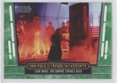 2017 Topps Star Wars 40th Anniversary - [Base] - Green #33 - Han Solo is Frozen in Carbonite