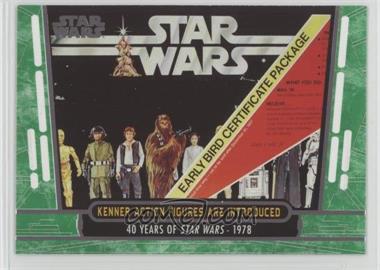 2017 Topps Star Wars 40th Anniversary - [Base] - Green #62 - Kenner Action Figures are Introduced