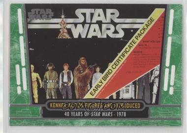 2017 Topps Star Wars 40th Anniversary - [Base] - Green #62 - Kenner Action Figures are Introduced