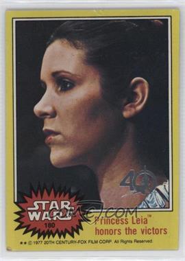 2017 Topps Star Wars 40th Anniversary - Buybacks #180 - Princess Leia Honors the Victors [EX to NM]