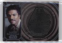 Millennium Falcon Medallion - Lando Calrissian #/25