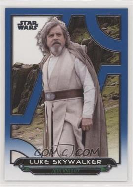 2017 Topps Star Wars Galactic Files Reborn - [Base] - Blue #TFA-30 - Luke Skywalker