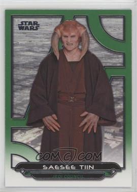 2017 Topps Star Wars Galactic Files Reborn - [Base] - Green #TPM-20 - Saesee Tiin /199