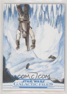 2017 Topps Star Wars Galactic Files Reborn - Sketch Cards #_UNAR - Unknown Artist /1