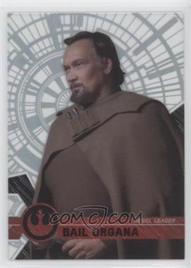 2017 Topps Star Wars High Tek - [Base] - Pattern 1 #102 - Form 2 - Bail Organa