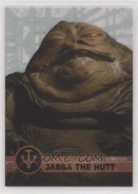 2017 Topps Star Wars High Tek - [Base] - Pattern 1 #17 - Form 1 - Jabba the Hutt