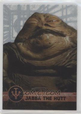 2017 Topps Star Wars High Tek - [Base] - Pattern 1 #17 - Form 1 - Jabba the Hutt