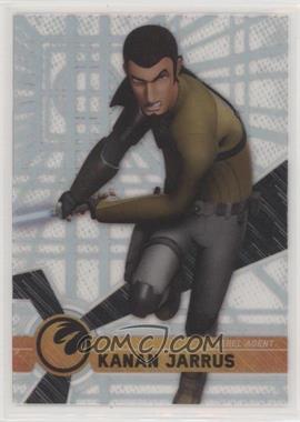 2017 Topps Star Wars High Tek - [Base] - Pattern 1 #8 - Form 1 - Kanan Jarrus