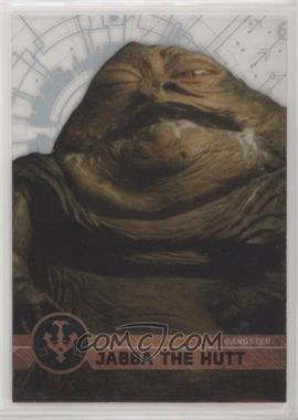 2017 Topps Star Wars High Tek - [Base] - Pattern 3 #17 - Form 1 - Jabba the Hutt