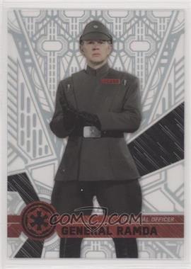 2017 Topps Star Wars High Tek - [Base] - Pattern 3 #90 - Form 2 - General Ramda