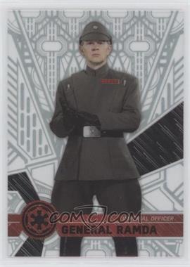 2017 Topps Star Wars High Tek - [Base] - Pattern 3 #90 - Form 2 - General Ramda