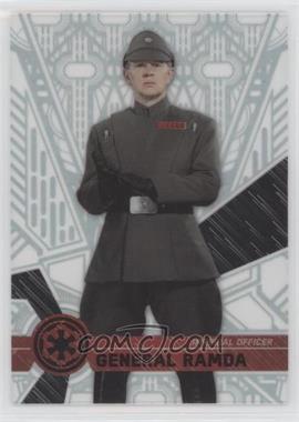 2017 Topps Star Wars High Tek - [Base] - Pattern 3 #90 - Form 2 - General Ramda