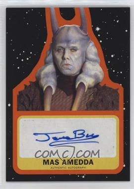 2017 Topps Star Wars: Journey to The Last Jedi - Autographs - Orange #A-JBL - Jerome Blake as Mas Amedda /25