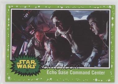 2017 Topps Star Wars: Journey to The Last Jedi - [Base] - Green Starfield #30 - Echo Base Command Center