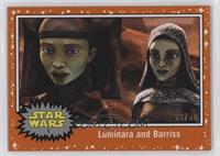 Luminara and Barriss #/50