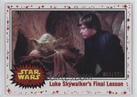 Luke Skywalker's Final Lesson #/199