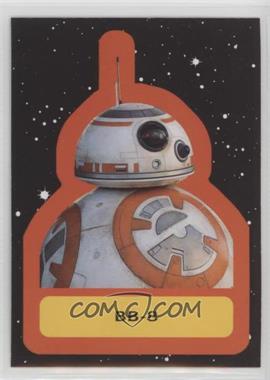 2017 Topps Star Wars: Journey to The Last Jedi - Character Retro Stickers #14 - BB-8