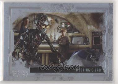 2017 Topps Star Wars Masterwork - Adventures of R2-D2 - Rainbow Foil #AR-2 - Meeting C-3PO /565