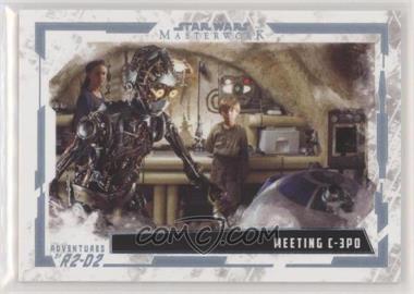 2017 Topps Star Wars Masterwork - Adventures of R2-D2 #AR-2 - Meeting C-3PO