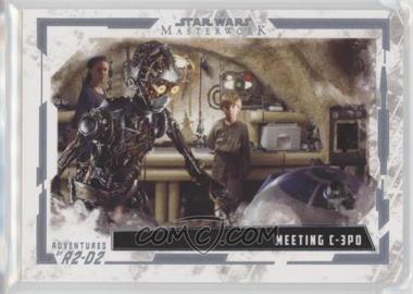 2017 Topps Star Wars Masterwork - Adventures of R2-D2 #AR-2 - Meeting C-3PO