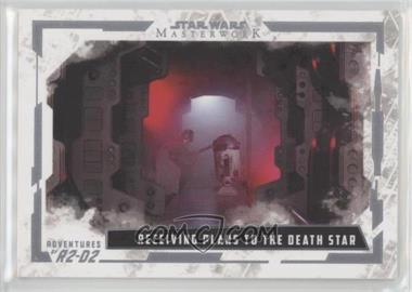 2017 Topps Star Wars Masterwork - Adventures of R2-D2 #AR-5 - Receiving Plans to the Death Star