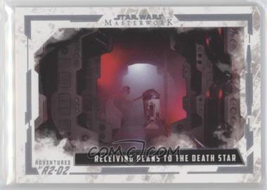 2017 Topps Star Wars Masterwork - Adventures of R2-D2 #AR-5 - Receiving Plans to the Death Star