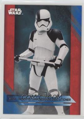 2017 Topps Star Wars: The Last Jedi - [Base] - Blue #21 - First Order Stormtrooper Executioner