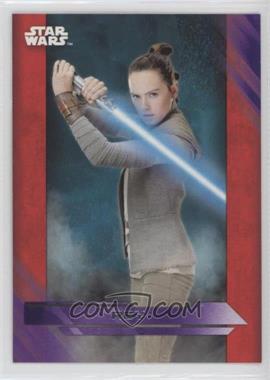 2017 Topps Star Wars: The Last Jedi - [Base] - Purple #1 - Rey