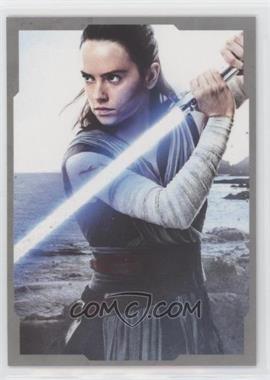 2017 Topps Star Wars: The Last Jedi - Character Portraits - Silver #CP-2 - Rey /99