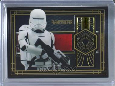 2017 Topps Star Wars: The Last Jedi - Medallion Cards #BG-FF - First Order - Flametrooper