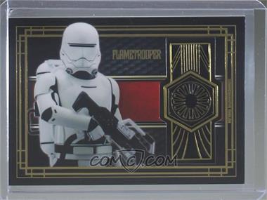 2017 Topps Star Wars: The Last Jedi - Medallion Cards #BG-FF - First Order - Flametrooper