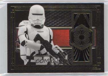 2017 Topps Star Wars: The Last Jedi - Medallion Cards #BG-FF - First Order - Flametrooper