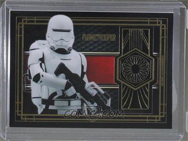 2017 Topps Star Wars: The Last Jedi - Medallion Cards #BG-FF - First Order - Flametrooper