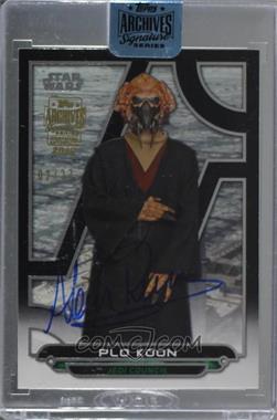 2018 Topps Archives Star Wars Signature Series - [Base] #17TGF-TPM-21 - Alan Ruscoe as Plo Koon (2017 Topps Galactic Files) /27 [Buyback]