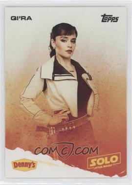 2018 Topps Denny's Solo: A Star Wars Story - [Base] #_QI - Qi'ra