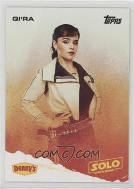 2018 Topps Denny's Solo: A Star Wars Story - [Base] #_QI - Qi'ra