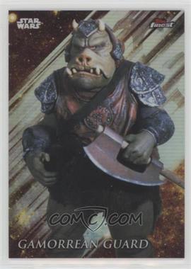 2018 Topps Finest Star Wars - [Base] - Refractor #36 - Gamorrean Guard