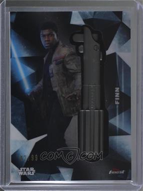 2018 Topps Finest Star Wars - Lightsaber Hilt Medallion #LM-SF - Finn /99