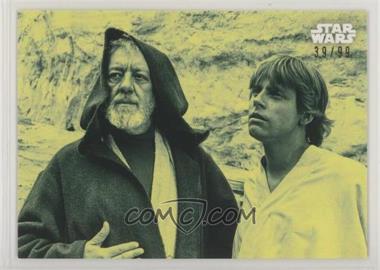 2018 Topps Star Wars Black and White - [Base] - Green #29 - On The Move /99