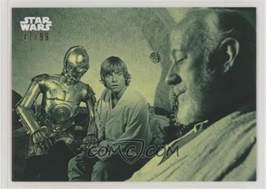 2018 Topps Star Wars Black and White - [Base] - Green #31 - Tales of the Past /99