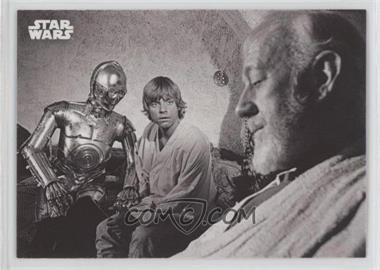 2018 Topps Star Wars Black and White - [Base] #31 - Tales of the Past