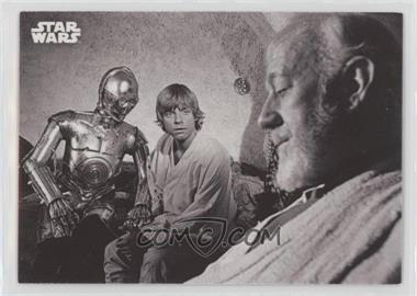 2018 Topps Star Wars Black and White - [Base] #31 - Tales of the Past