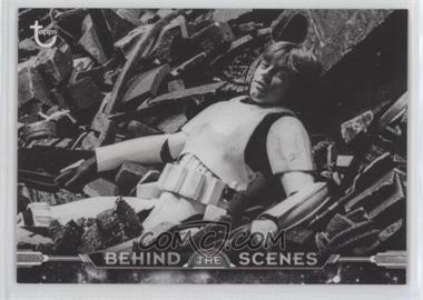 2018 Topps Star Wars Black and White - Behind the Scenes #BTS-12 - A Funny Resting Place