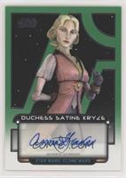 Anna Graves as Duchess Satine Kryze #/50