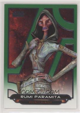 2018 Topps Star Wars Galactic Files Reborn - [Base] - Green #ACW-37 - Rumi Paramita /199